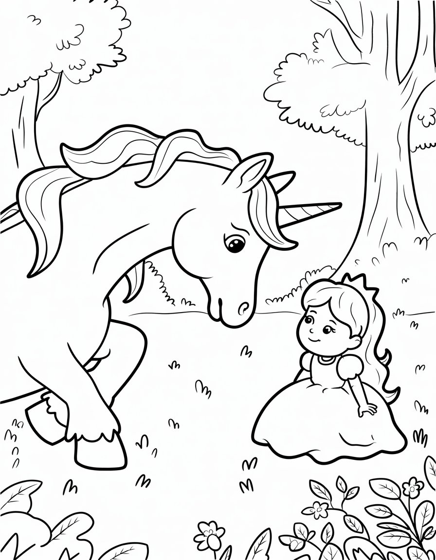 Unicorn and Princess